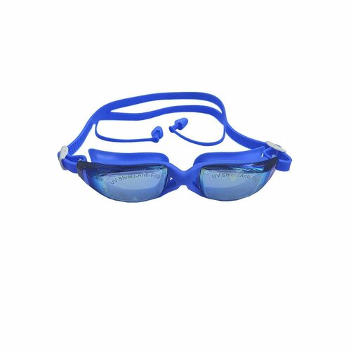 Очки для плавания Sport Island с антифоговым покрытием и зеркальной линзой