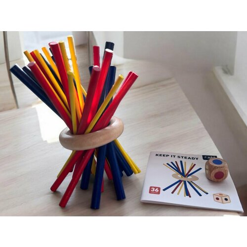 Настольная игра микадо Janod Цветные палочки для детей от 3-7 лет