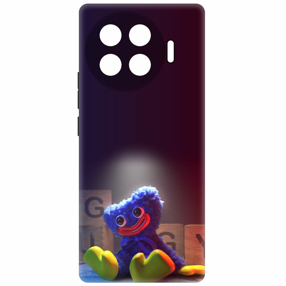 Чехол-накладка Krutoff Soft Case Хаги Ваги игрушка для TECNO Spark 20 Pro+ черный