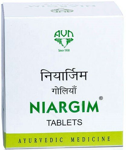 Картинки Ниаргим при мигрени, стрессе, головной боли (Niargim), AVN