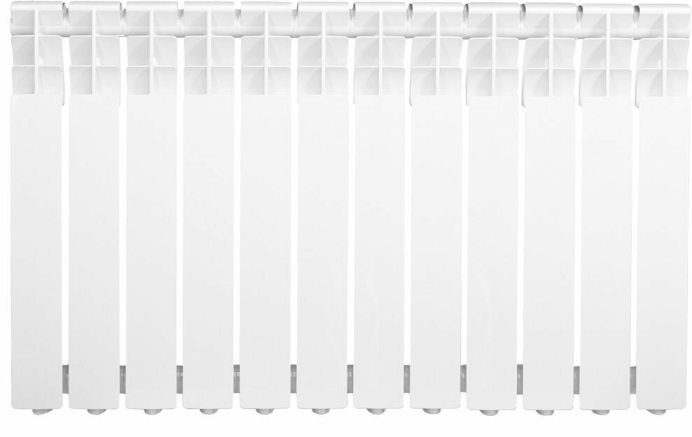 Монлан РУ радиатор алюминиевый 500/80мм (12 секций)