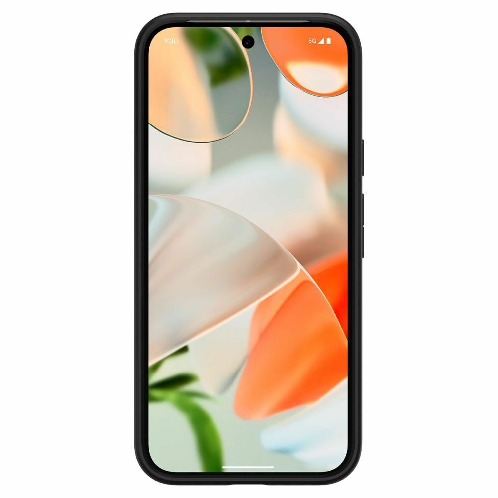 Защитный чехол Spigen Ultra Hybrid для Google Pixel 9/9 Pro (Гугл Пиксель 9/9 Про) matte black ACS07690 — фото 1