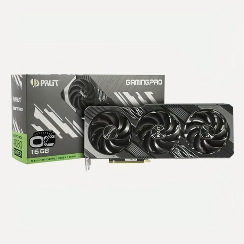 Изображение товара Видеокарта Palit NVIDIA GeForce RTX 4080 Super GAMINGPRO OC 16GB N (NED408ST19T2-1032A)