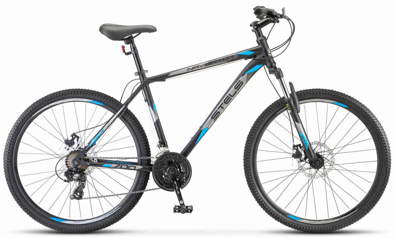 Горный велосипед Stels Navigator 700 MD Z010 (2025) 19" Серо-красный (172-180 см)