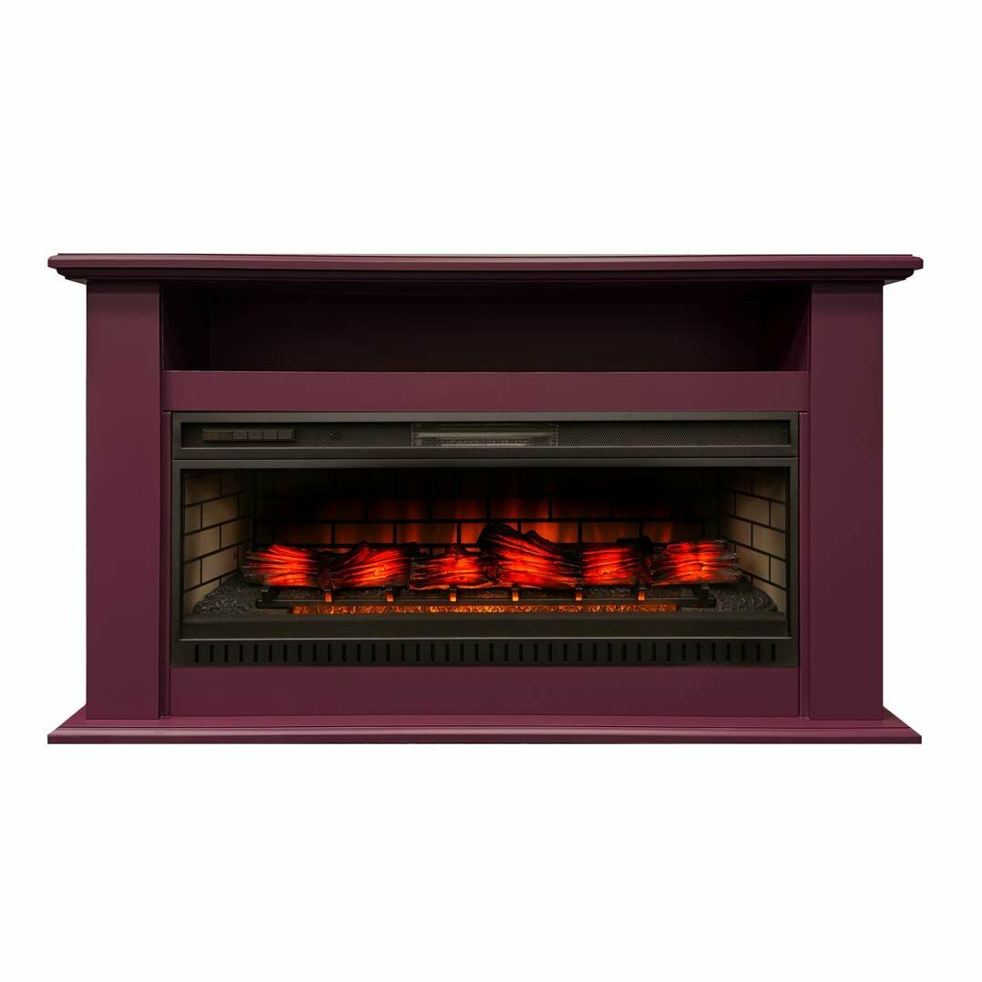 Камин RealFlame "GOVARD BD" JACK 45, электрический, МДФ, красный