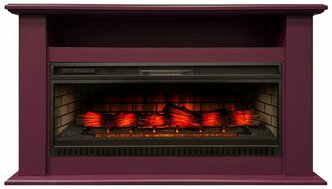 Камин RealFlame "GOVARD BD" JACK 45, электрический, МДФ, красный