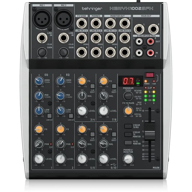 Аналоговый микшер Behringer XENYX 1002SFX-l