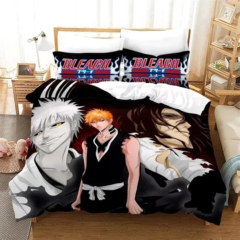 Комплект постельного белья Bleach Kurosaki Ichigo флис