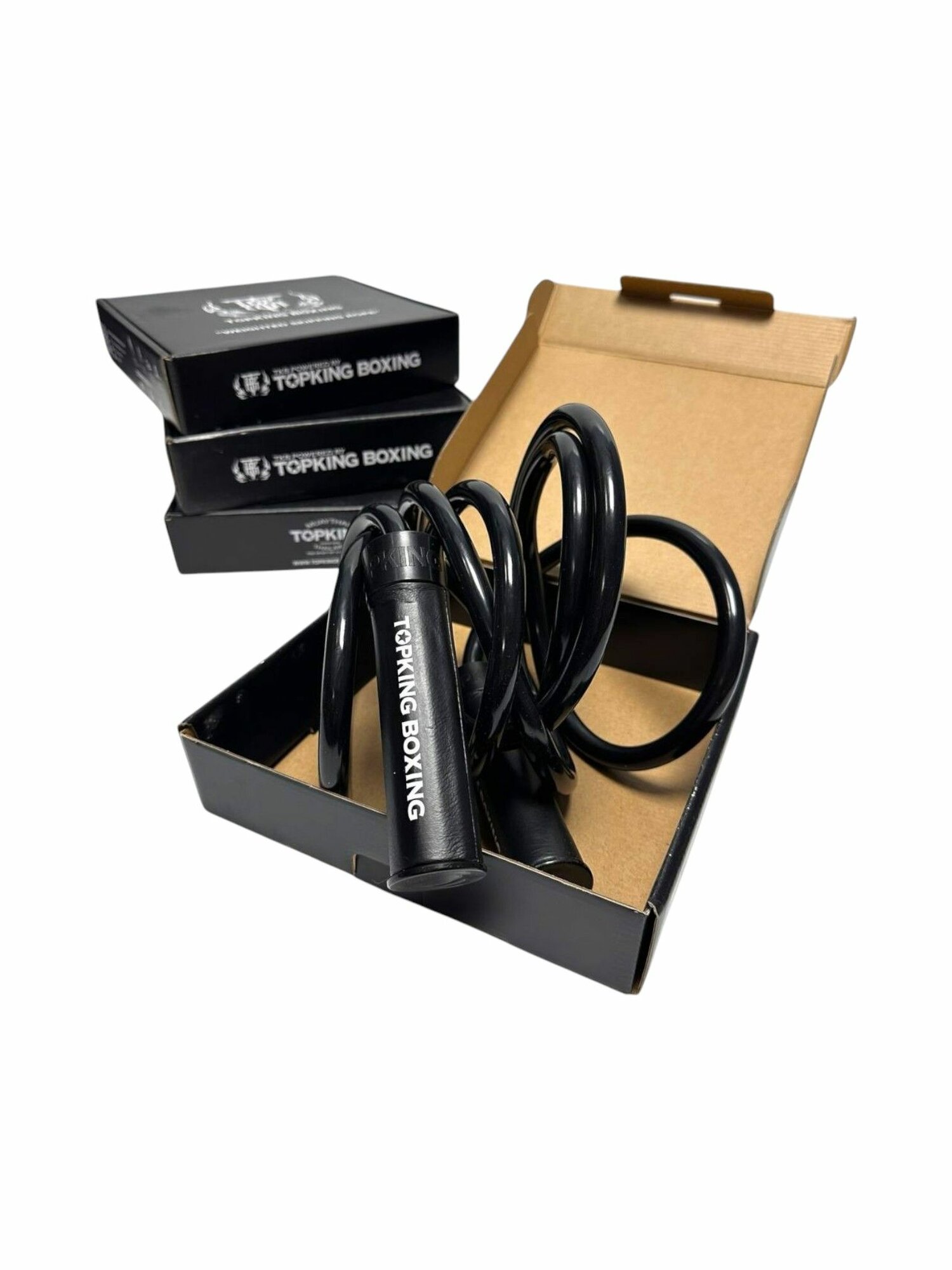Скакалка Top King Boxing TKSKR-03 black — фото 1