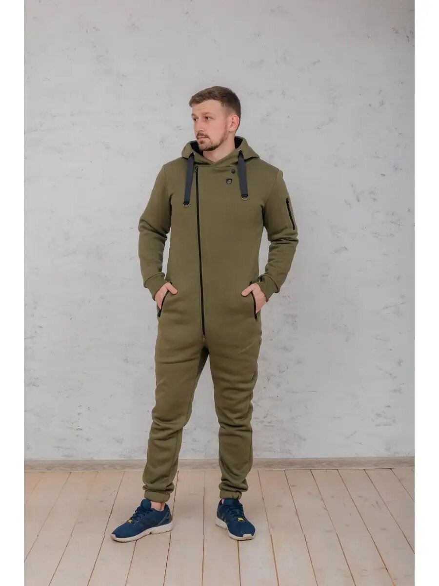 Комбинезон GAL and YOU, размер 2XL, оливковый — фото 1