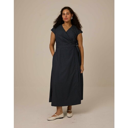 фото Платье modress, размер 64, синий