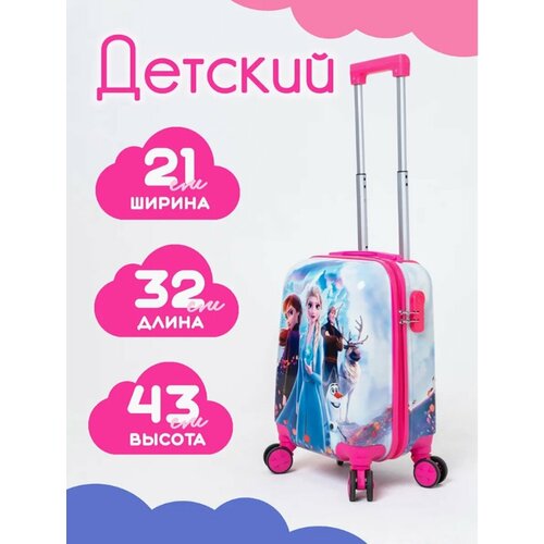 фото Чемодан , ручная кладь, 29х45х20 см нет бренда