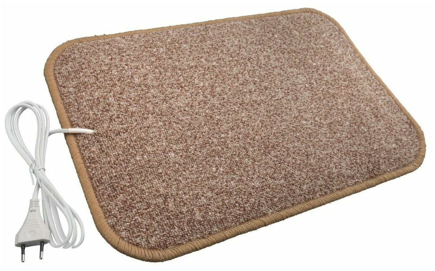 Коврик с подогревом "ТеплоКрыма" 50х33см №2 (F) 50Вт бежевый