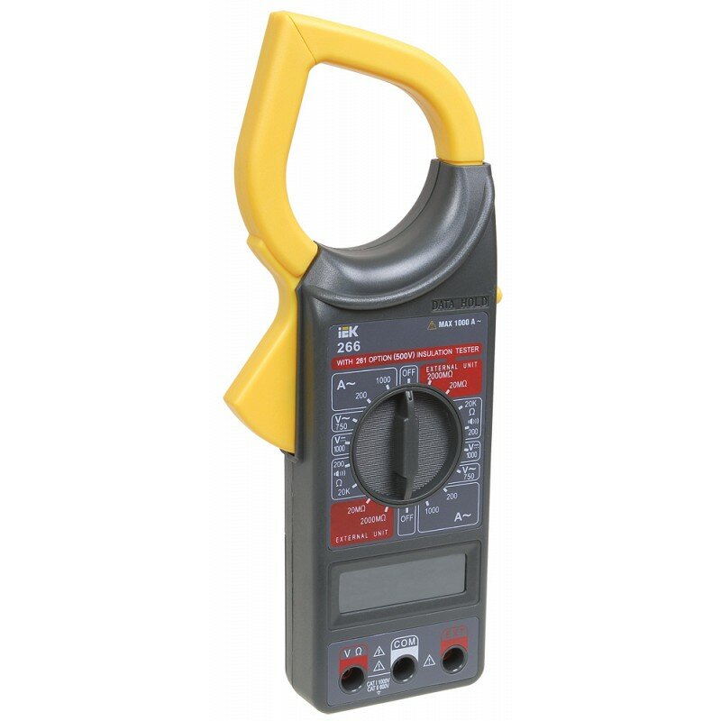 Клещи токоизмерительные EXPERT 266 IEK цена за 1 шт