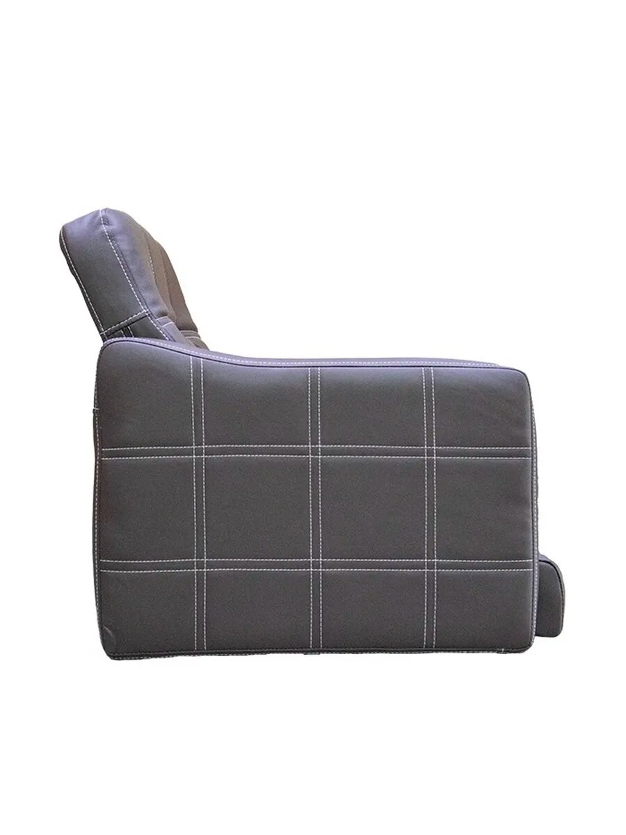 Кресло парикмахерское A-01КОР NEW под гидравлику коричневое — фото 1