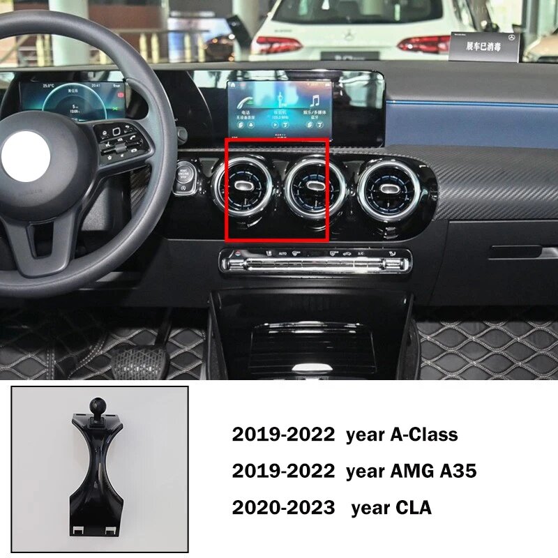 Держатель для Mercedes A-Class 2019-2022
