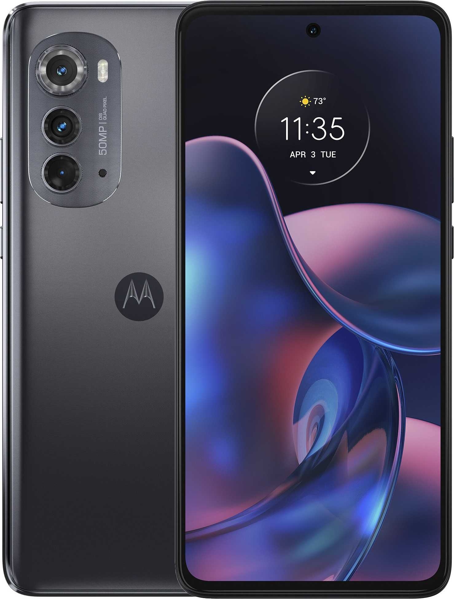 Смартфон Motorola Edge 2022 6/128 ГБ, nano SIM+eSIM, минеральный серый