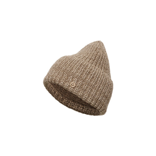 фото Шапка бини marhatter, размер 56/58, бежевый