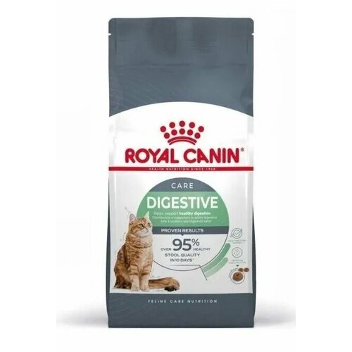 Сухой корм для кошек Royal Canin Digestive Care для поддержания здоровья пищеварительной системы от 1 до 12 лет 10 кг комплекс now optimal digestive system 90 капсул для пищеварения