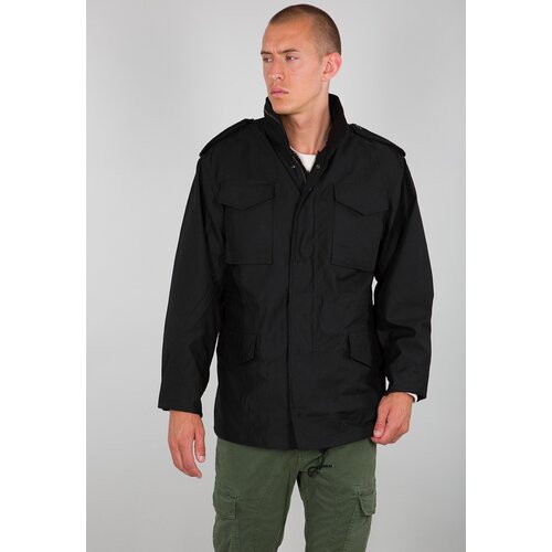 Куртка ALPHA INDUSTRIES, размер XXL, черный куртка alpha industries nylon cargo shirt jacket размер xxl черный