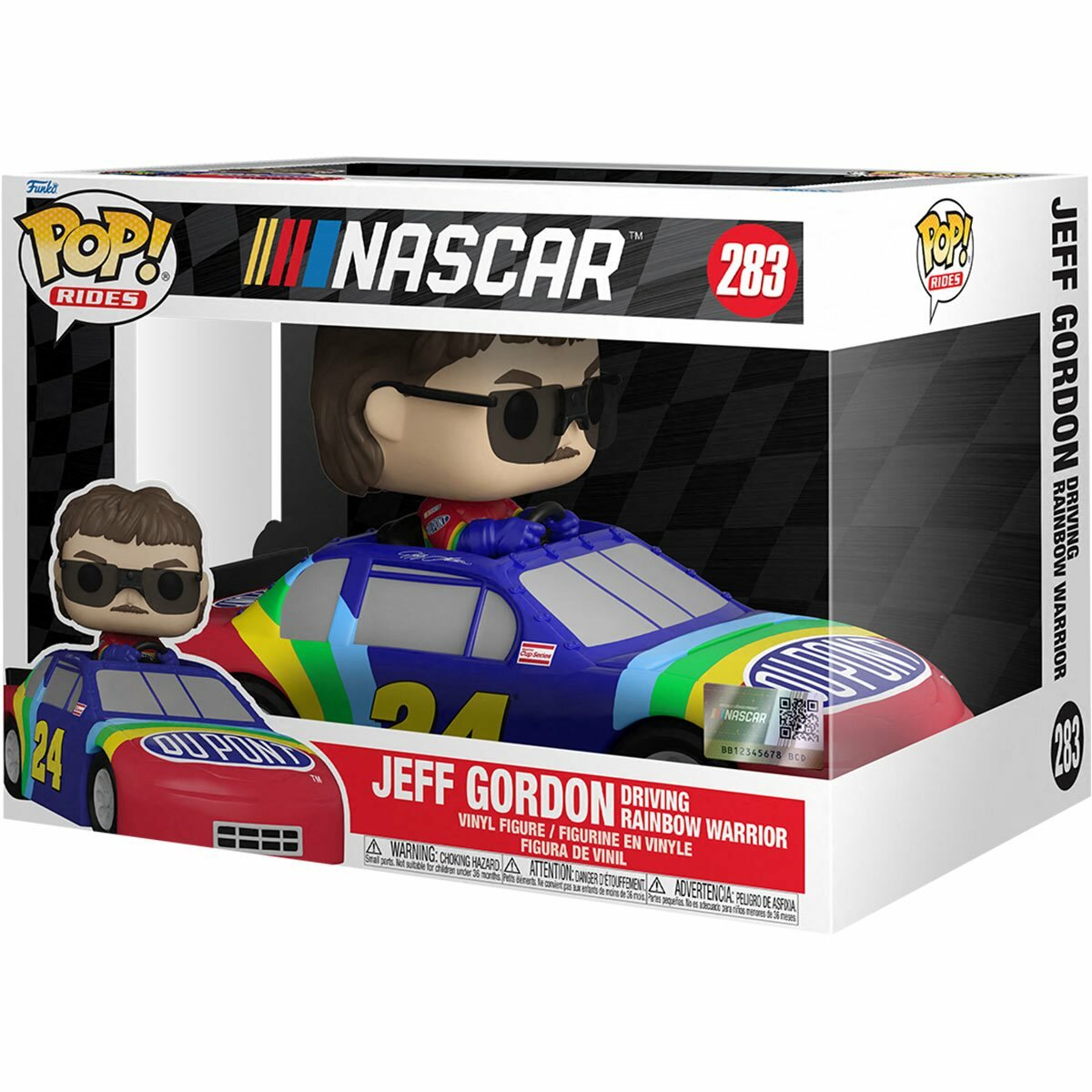 Фигурка Funko POP Ride SUPDLX: NASCAR- Jeff Gordon (Rainbow Warrior)
