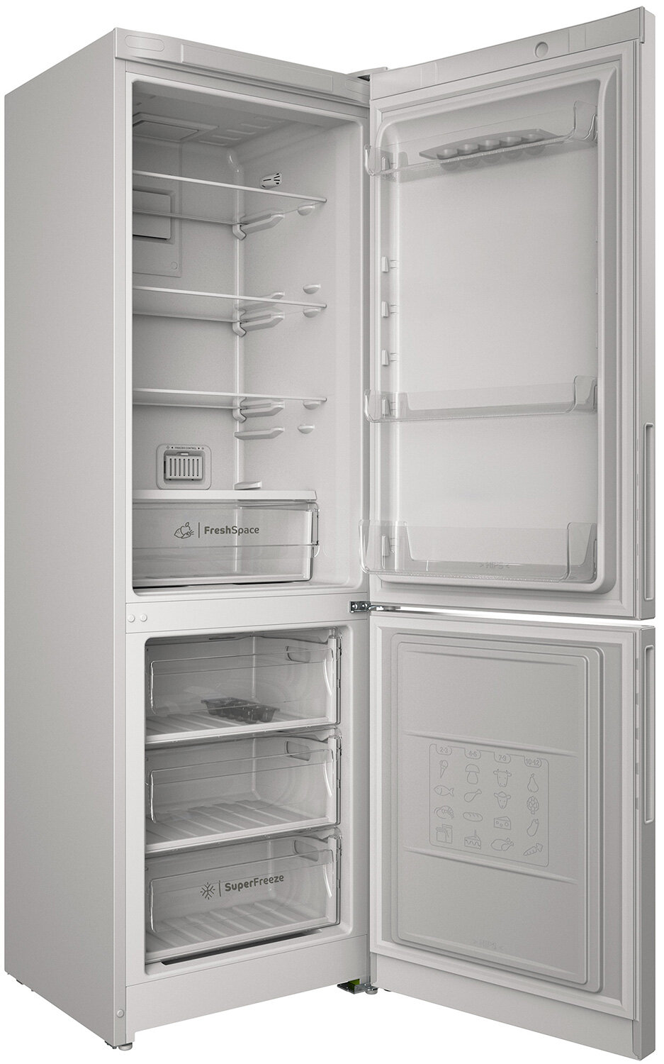 Холодильник двухкамерный Indesit ITR 5180 W - фотография № 3