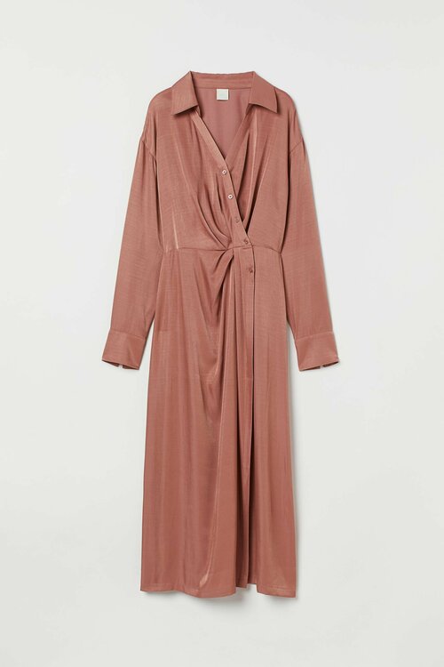 Платье H&M, размер XS, розовый