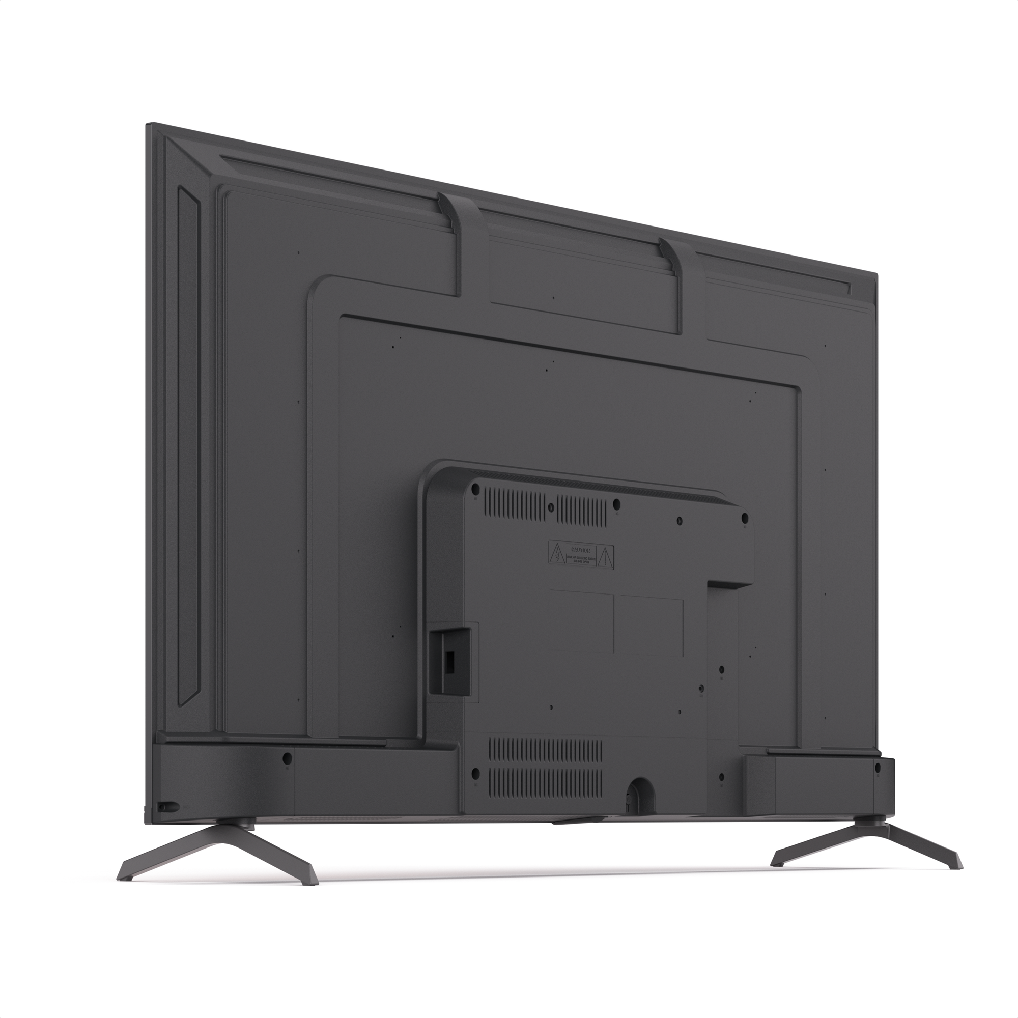 50” Телевизор Tuvio 4K ULTRA HD QLED Frameless на платформе YaOS, TQ50UFBCV1, черный