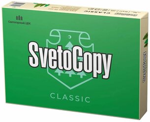 Бумага SvetoCopy 80 гр/м² 500 листов, белая