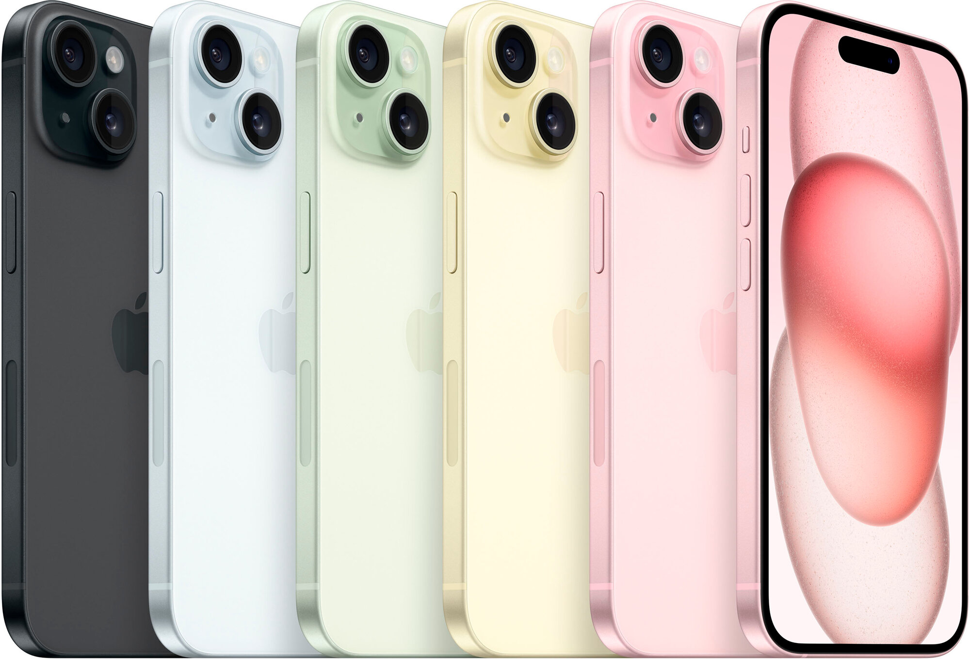 Смартфон Apple iPhone 15 256 ГБ, Dual: nano SIM + eSIM, розовый - фотография № 7