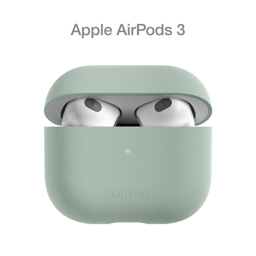Силиконовый чехол COMMO Shield Case для Apple Airpods 3, Commo Gray