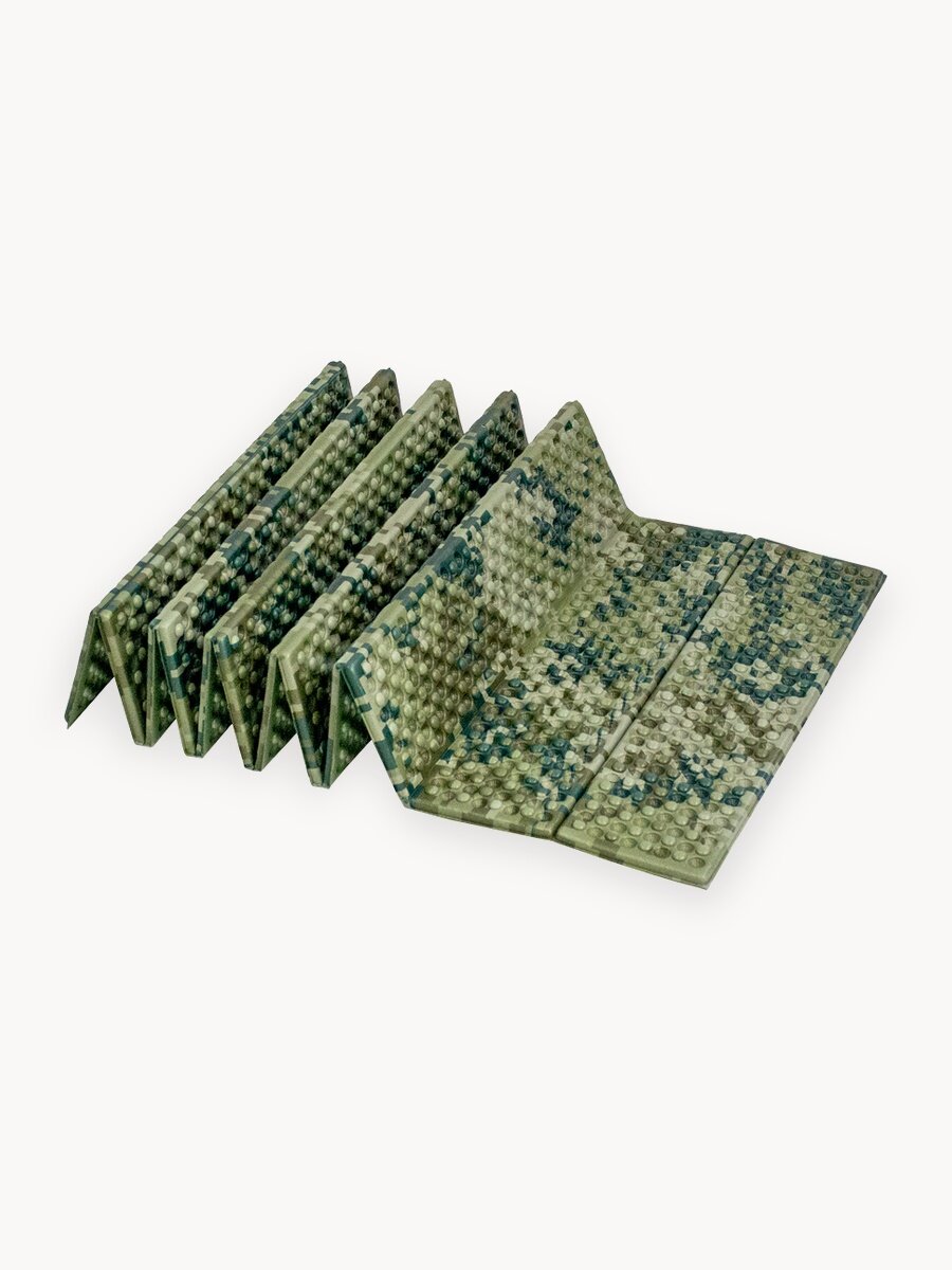 Коврик туристический складной Камуфляж 15 мм. Плотный