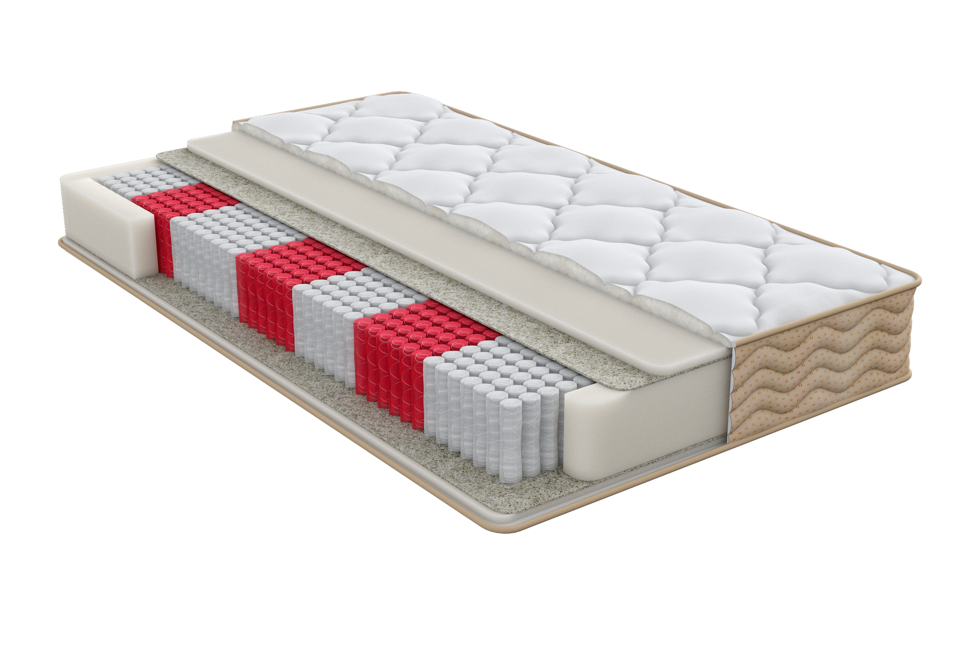 фото Матрас Мир Матрасов Focus, пружинный