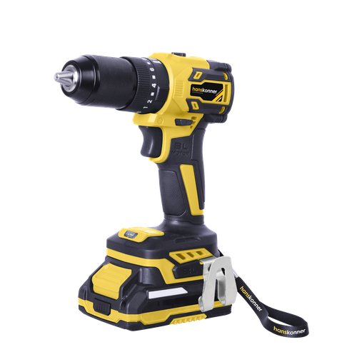 HCD2065PRO Аккумуляторный шуруповерт Hanskonner 1BatterySystem 2765000₽