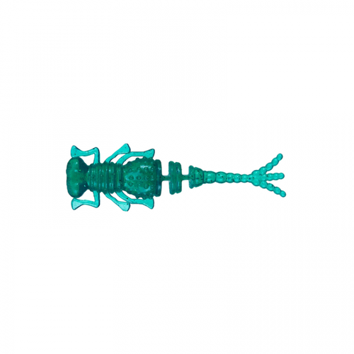 Мягкая приманка Brown Perch Kurva Зеленый изумрудный 50мм 0,7гр цвет 013 12 шт