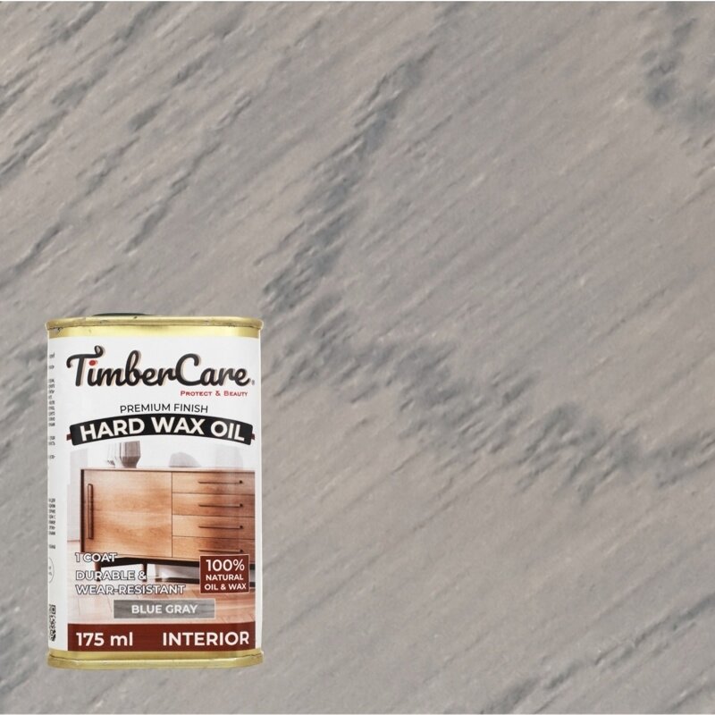 Защитное масло с твердым воском TimberCare Hard Wax Oil 175 мл Холодный серый 350104