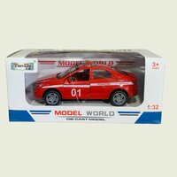 Металлическая модель пожарной машины - прекрасный подарок для ребёнка:;
- открываются передние двери, багажник;
Металлическая модель, выполненная с  ...