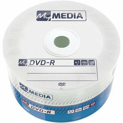 Носители информации DVD-R MyMedia 4.7Gb 16x Pack wrap (50шт/уп) (69200)