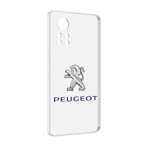 Чехол MyPads peugeot-пежо-3 мужской для Infinix Note 12 i X667 задняя-панель-накладка-бампер