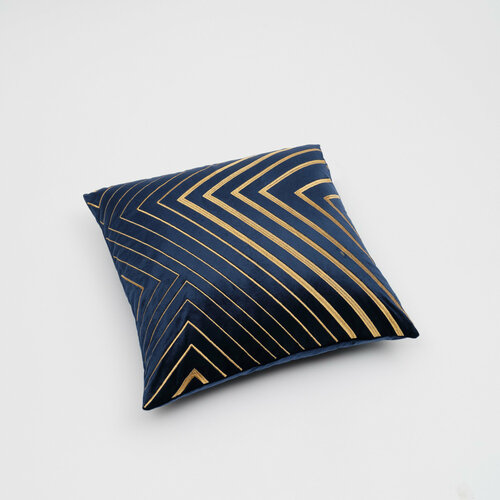 Декоративная подушка La Maison de Domitille Gaudi Navy 45x45 см 2700₽