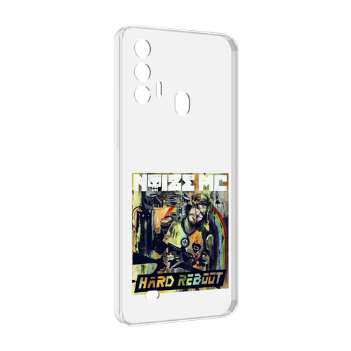 Чехол MyPads Hard Reboot Noize MC для Oukitel C31 Pro задняя-панель-накладка-бампер