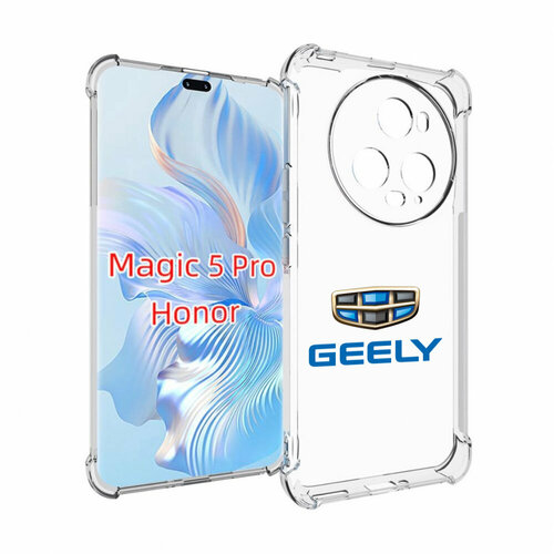 Чехол MyPads geele джили 3 для Honor Magic 5 Pro задняя-панель-накладка-бампер