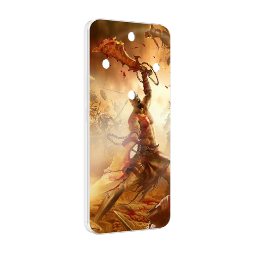 Чехол MyPads God Of War III для Honor Magic 5 Lite / Honor X9a задняя-панель-накладка-бампер чехол mypads god of war кратос атрей для honor magic 5 lite honor x9a задняя панель накладка бампер