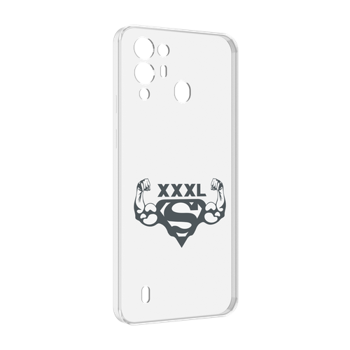 Чехол MyPads бодибилдинг супермен для Blackview A55 Pro задняя-панель-накладка-бампер