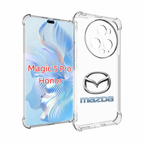 Чехол MyPads mazda-мазда-4 мужской для Honor Magic 5 Pro задняя-панель-накладка-бампер