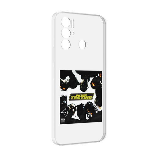 Чехол MyPads ASAP Rocky - TESTING для Tecno Pova Neo 4G задняя-панель-накладка-бампер