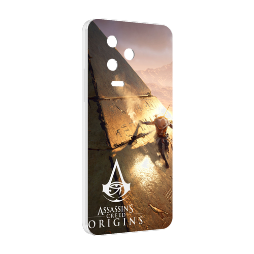 Чехол MyPads Assassin's Creed Origins для Infinix Note 12 Pro 4G X676B задняя-панель-накладка-бампер чехол mypads assassin s creed мужской для infinix note 12 pro 4g x676b задняя панель накладка бампер