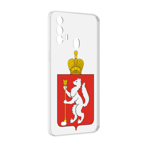 Чехол MyPads герб-свердловская-область-екатеринбург для Oukitel C31 Pro задняя-панель-накладка-бампер