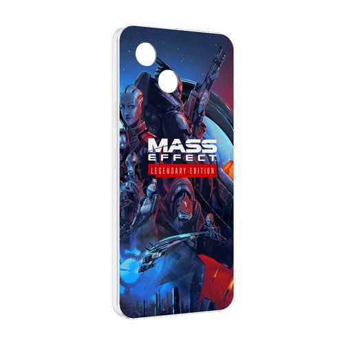 Чехол MyPads Mass Effect Legendary Edition для Honor Play 30 задняя-панель-накладка-бампер