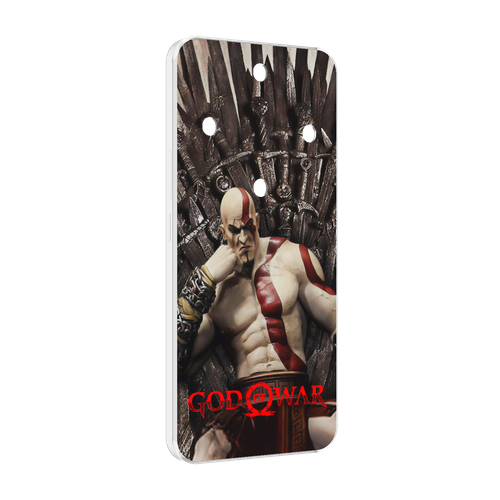 чехол mypads god of war кратос для honor x10 max задняя панель накладка бампер Чехол MyPads God of War Кратос для Honor Magic 5 Lite / Honor X9a задняя-панель-накладка-бампер